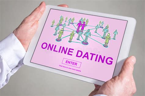 online dating concept